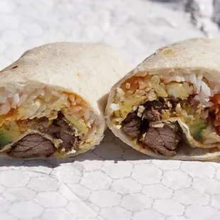 two burritos