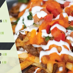 the menu