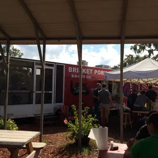 It's a food truck, er, trailer.. But it's oh so much more!