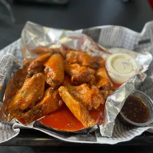  basket of wings