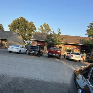 The restaurant is in this bldg!!