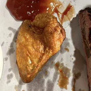 Wings had a slight kick, just right.