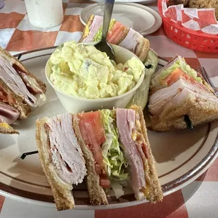 Turkey bacon club
