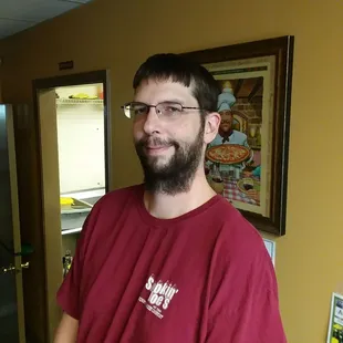 Charles.... makes our pizza AWESOME!!!  Quite an asset to Smokin Joe&apos;s Pizza!!