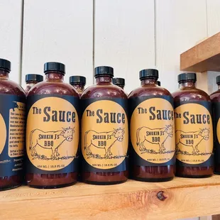 Smokin J&apos;s BBQ sauce