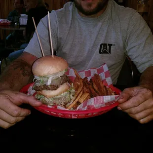 King David with Cajun Fries