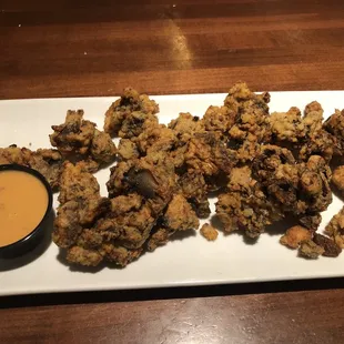 The fried mushrooms are amazing!