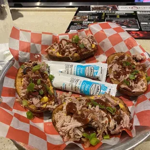 I ate one, set the others to my room so I could microwave them.