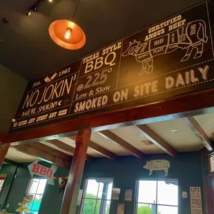 The decorations, nice