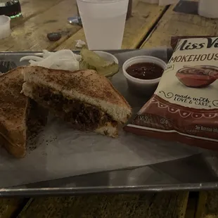 Brisket Grilled Cheese