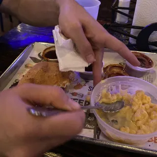 Sliced Brisket Sandwich