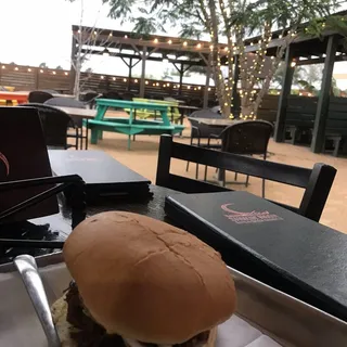 Chopped Brisket Sandwich