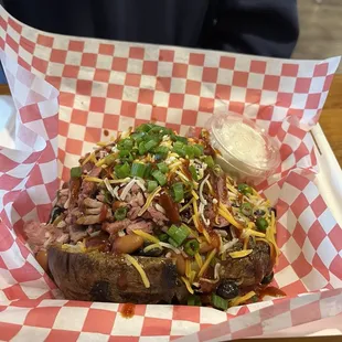 Loaded baked potato