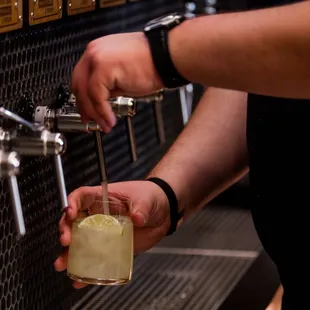 Arkansas' first and largest self-pour taproom, where you can pour your own beer by the ounce using RFID bracelets.