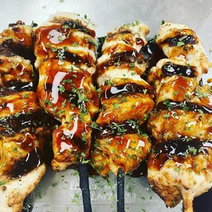 Teriyaki Chicken Skewers
