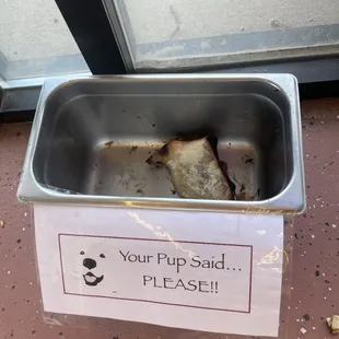 Doggy bones for the pup at home