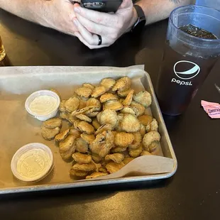 Fried pickles