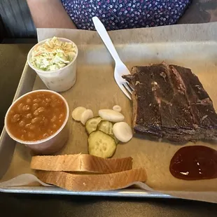 1/4 rib dinner