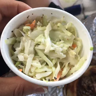 Coleslaw side