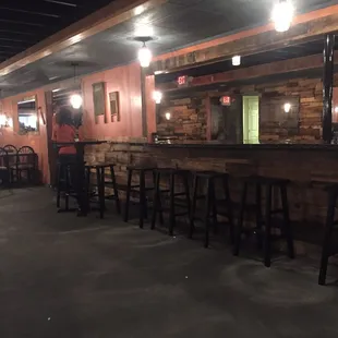 BYOB and hang out in the bar area!