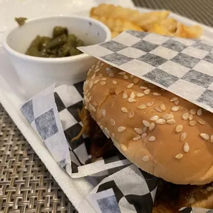 Pulled Pork BBQ Sandwich