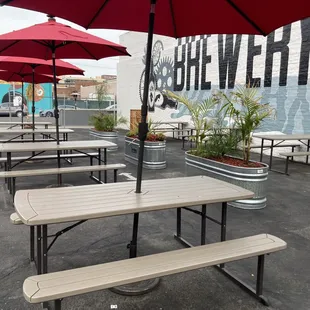 Outdoor seating