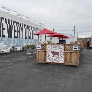 Outdoor seating