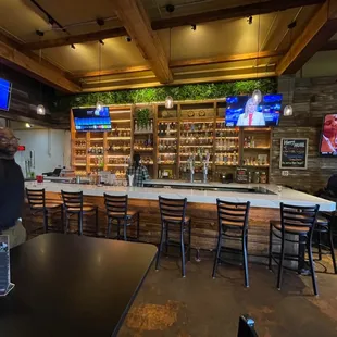 Cool looking bar inside