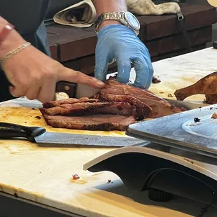 The juiciest beef brisket in town!!!!