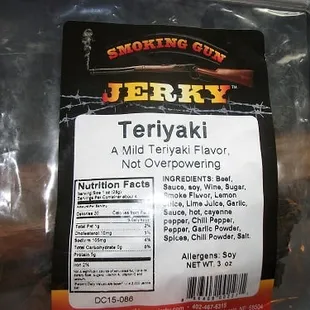 Package of Jerky purchased from the farmer&apos;s market