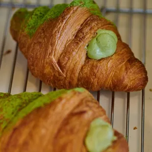 Matcha Cream Croissant
