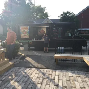 Parked in J-town on a Friday night!