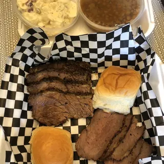 2. 2 Meats and 2 Small Sides Plate