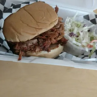 Pulled Pork Sandwich with 1 Small Side