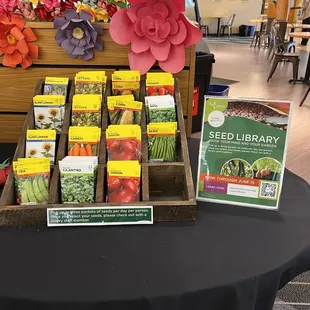 Free seeds if you are interested in growing some produce