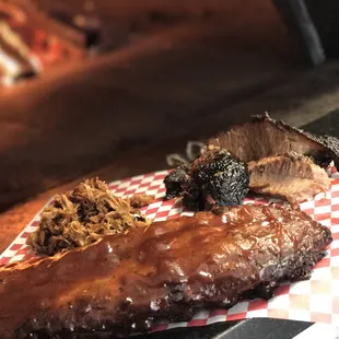bbq ribs, ribs, food