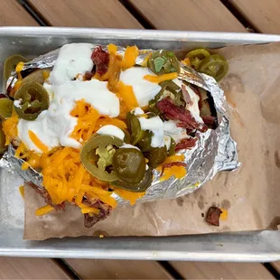 Fully Loaded BBQ Potato