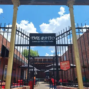 Outdoor seating