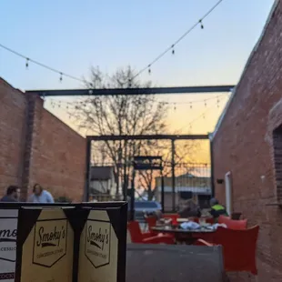Patio dining