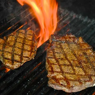 Grilled Sirloin &amp; Ribeye Steaks, Smolik&apos;s Smokehouse