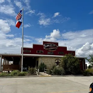 Front of building...