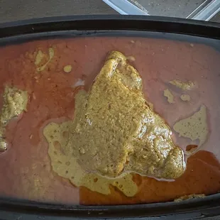 Banga soup (palm butter)