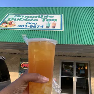 Mango passionfruit jasmine tea