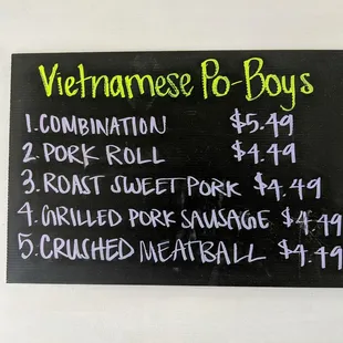 Banh Mi Vietnamese Poboy