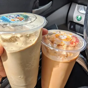 Vietnamese coffee and Thai Tea