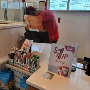 Was he sleep?  He never noticed I was there