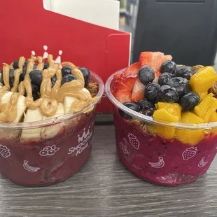 Açaí and pitaya bowl, loved the refreshing taste!