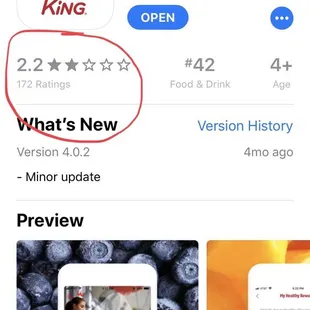 All their coupons are run through their app. To use the coupon I had to enter in a credit card. 2.2 stars seems right.