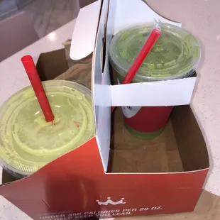 Customized mango n kale and trim veggie