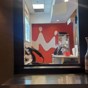 At the awesome drive thru, yeah you know where . . . At the smoothie king. Picking up that HULKKKKKKKKK Thanks smoothie king .